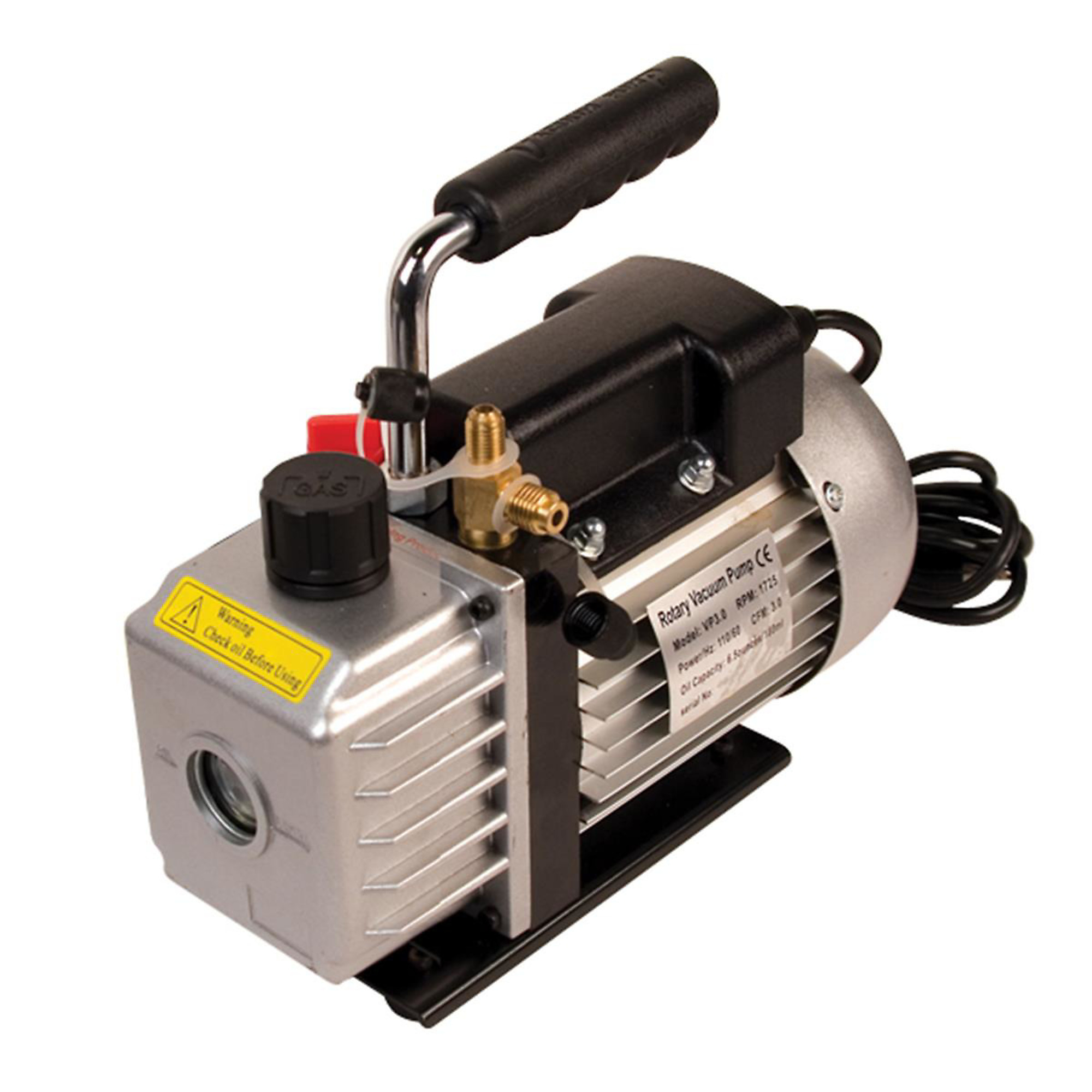 FJC Vacuum Pump — 1.5 CFM, Twin Port Technology, Lightweight, Durable, Model# FJC6905